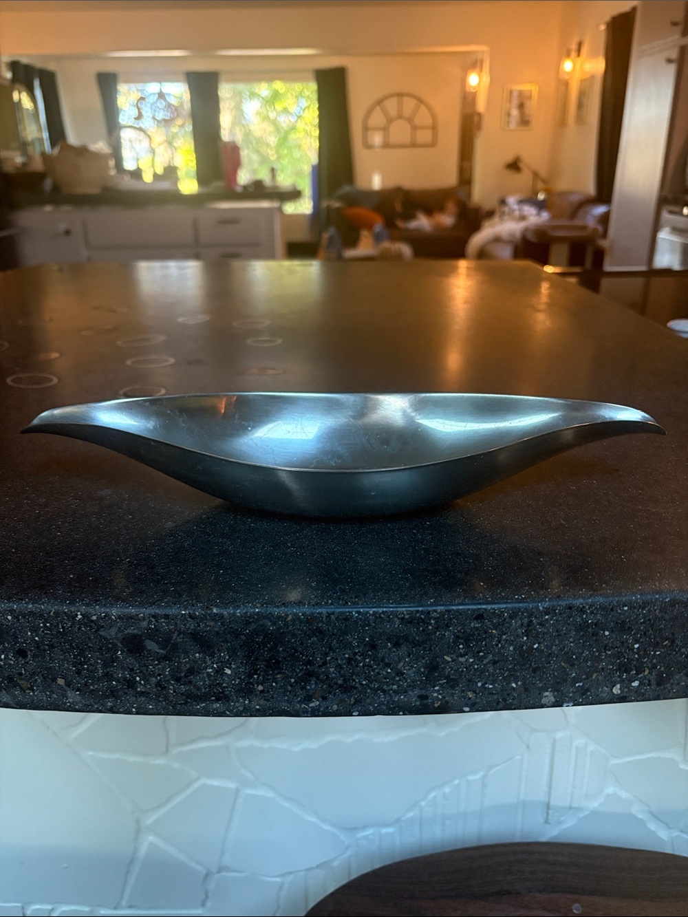 Vintage WMF Cromargan Germany MCM Dual-Spout Serving Bowl